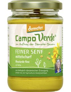 Campo Verde Demeter Feiner Senf mittelscharf
