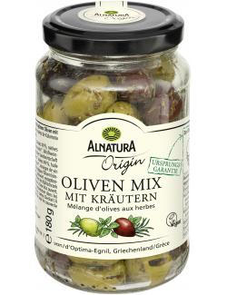 Alnatura Oliven Mix mit Kräutern