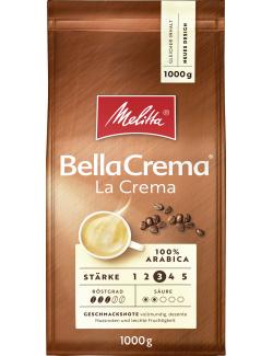 Melitta Bella Crema La Crema Ganze Bohne