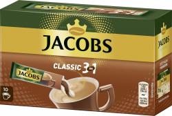 Jacobs Kaffeespezialitäten 3 in 1, 10 Sticks mit Instant Kaffee