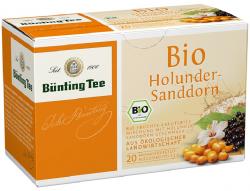Bünting Tee Bio Holunder Sanddorn