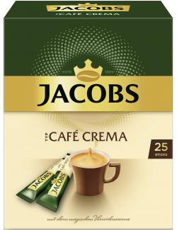 Jacobs löslicher Kaffee Café Crema, 25  Instant Kaffee Sticks