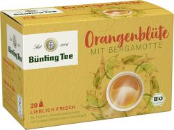 Bünting Tee Bio Orangenblüte mit Bergamotte