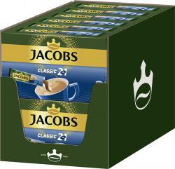 Jacobs Kaffeespezialitäten 2 in1, 10 Sticks mit Instant Kaffee