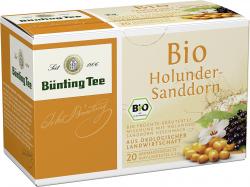 Bünting Tee Bio Holunder Sanddorn