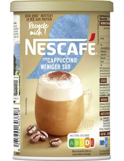 Nescafe Typ Cappuccino weniger Süß