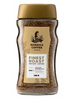 Nordica Coffee Finest Roast Löslicher Bohnenkaffee