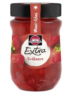 Schwartau Extra Erdbeere Maxi Glas