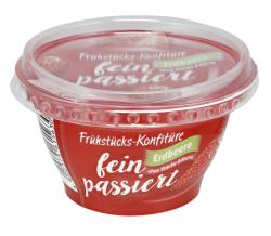 Zentis Frühstückskonfitüre fein passiert Erdbeere