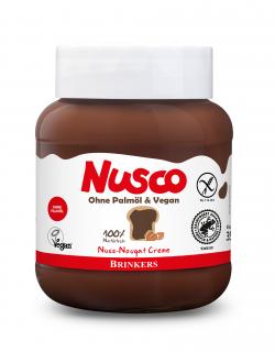 Nusco Nuss-Nougat Creme ohne Palmöl & vegan