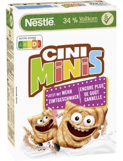 Nestlé Cini Minis Cerealien mit Zimtgeschmack und Vollkorn