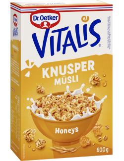 Dr. Oetker Vitalis Knusper Honeys Müsli