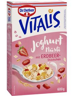 Dr. Oetker Vitalis Joghurt Müsli mit Erdbeer-Stückchen