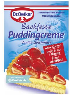 Dr. Oetker Backfeste Puddingcreme Vanille-Geschmack