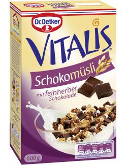 Dr. Oetker Vitalis Schoko Müsli feinherbe Schokolade