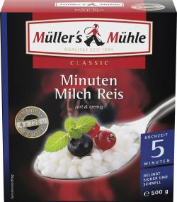 Müller's Mühle Minuten Milch Reis