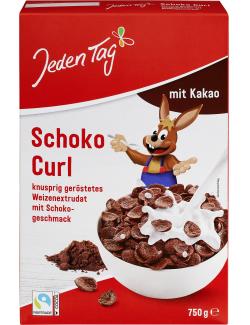 Jeden Tag Schoko Curl mit Kakao