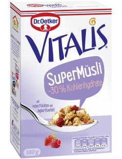 Dr. Oetker Vitalis SuperMüsli -30% Kohlenhydrate
