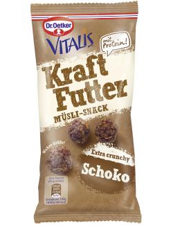 Dr. Oetker Vitalis Kraftfutter Müsli-Snack Schoko