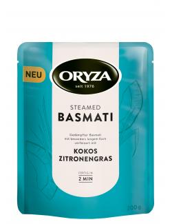 Oryza Steamed Basmati Reis Kokos Zitronengras
