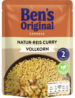 Ben's Original Express Natur-Reis Curry Vollkorn