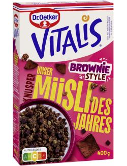 Dr. Oetker Vitalis Unser Müsli des Jahres Knusper Brownie Style