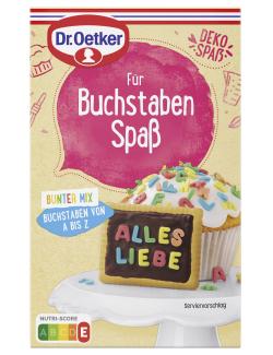 Dr. Oetker Für Buchstaben Spaß Bunter Mix