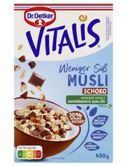 Dr. Oetker Vitalis Weniger Süß Schoko