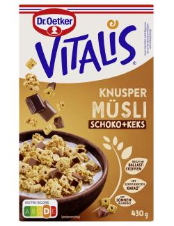 Dr. Oetker Vitalis Knusper Müsli Schoko+Keks