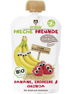 Freche Freunde Quetschie Banane-Erdbeere & Quinoa