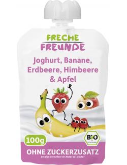 Freche Freunde Quetschie Joghurt-Banane-Erdbeere-Himbeere-Apfel