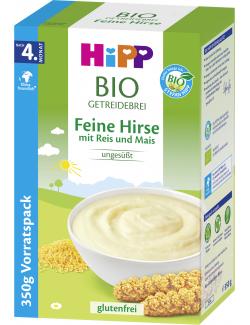 Hipp Bio-Getreidebrei Feine Hirse