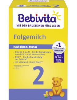 Bebivita Folgemilch 2 nach dem 6. Monat