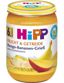 Hipp Frucht & Getreide Mango-Bananen-Grieß