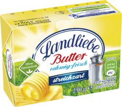 Landliebe Butter rahmig-frisch streichzart