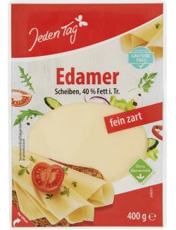 Jeden Tag Edamer Käsescheiben