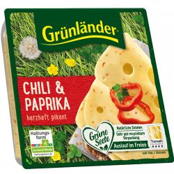 Grünländer Schnittkäse Chili & Paprika