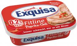 Exquisa Frischkäse Fitline Paprika Chili 0,2%