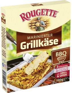 Rougette marinierter Grillkäse BBQ