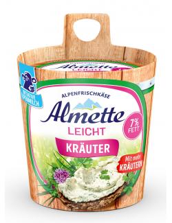 Almette Alpenfrischkäse Kräuter 7% Fett