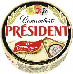 Président Camembert 8 Portionen