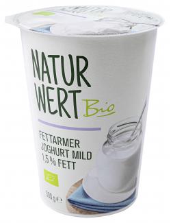 NaturWert Bio Fettarmer Joghurt mild 1,5% Fett