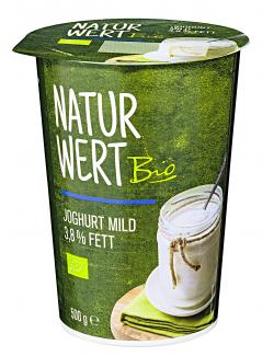 NaturWert Bio Naturjoghurt 3,8%