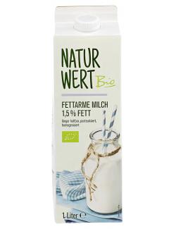NaturWert Bio Milch fettarm 1,5%