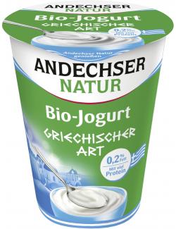 Andechser Natur Bio Joghurt griechischer Art 0,2%