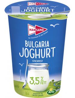 Hansano Bulgaria Joghurt stichfest 3,5% Fett