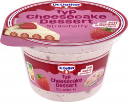 Dr. Oetker Typ Cheesecake Dessert Strawberry