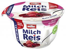 Müller Milchreis Rote Grütze