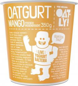 Oatly Oatgurt Mango-Pfirsich-Passionsfrucht