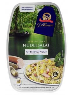 Golßener Spreewälder Nudelsalat mit Schinkenwurst